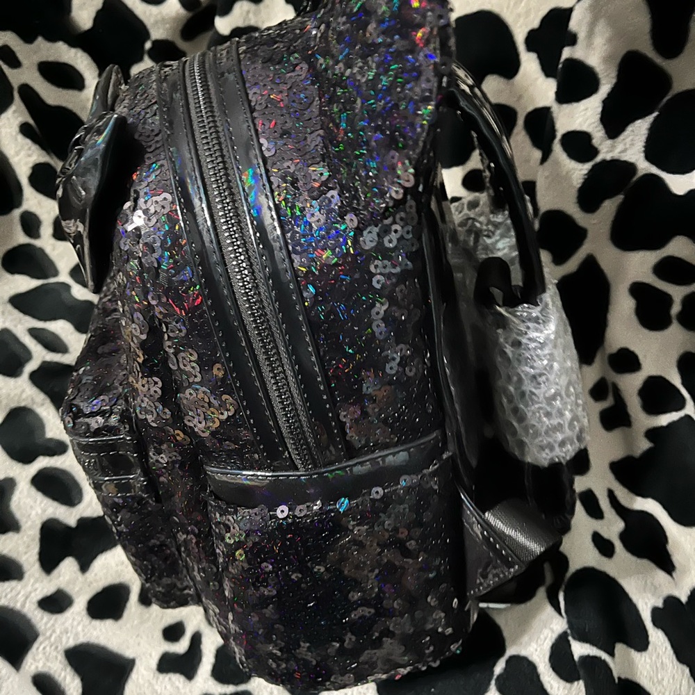 Celestial Black Sequins Loungefly Backpack - image 2